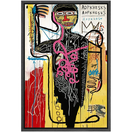 SIGNLEADER Basquiat Pop Culture Master Artist Fine Art Illustrations